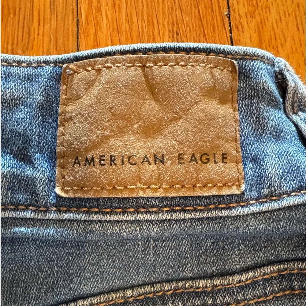 American Eagle Outfitters Distressed Denim Skirt - Picture 4 of 7